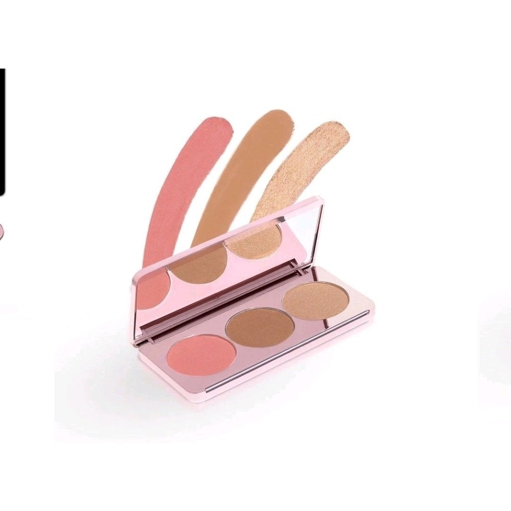 Girlactik Blush Me & Glow Face Palette - Blush Me Medium, 0.30 oz